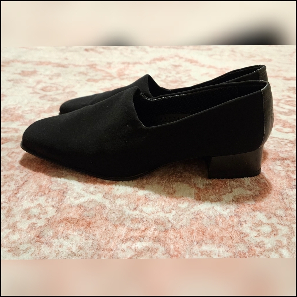 Amalfi Fabric Square Toe Pumps